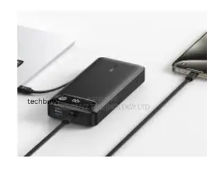 Anker Power Bank (, 87w, Built-in Usb-C Cable) -Black
