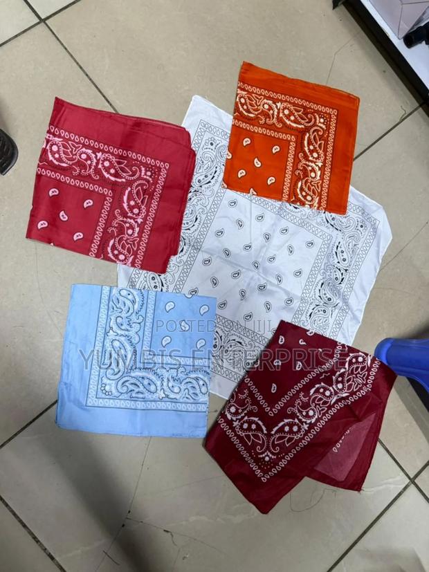 Multi Colored Bandanas Available - main view