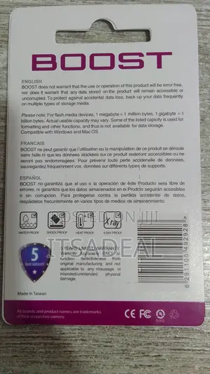 64 Gb Boost Memory Card