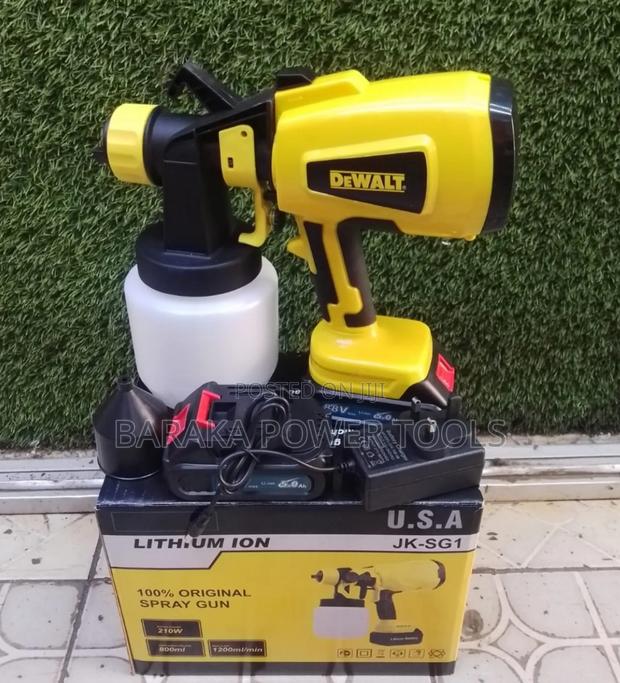 Cordless Dewalt Spray Gun