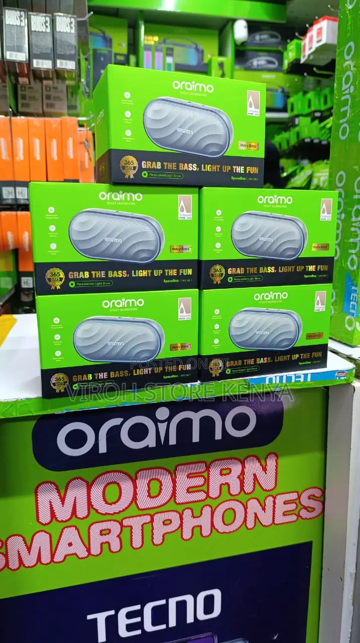 Oraimo Spacebox 8w Fm Wireless Speaker