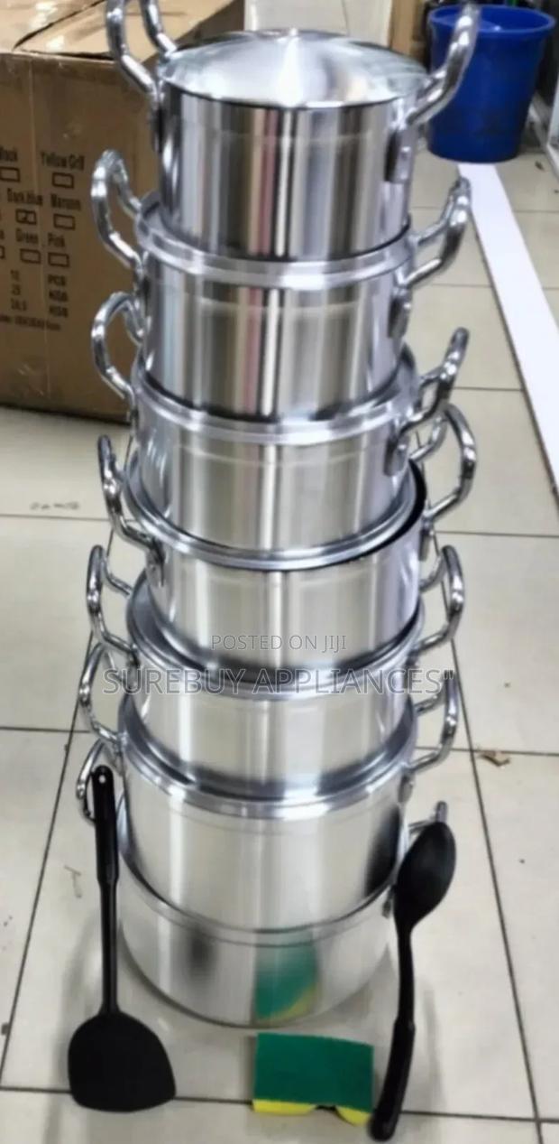Tornado Hot Sale Heavy Duty Premium Aluminum Cookware 7pots