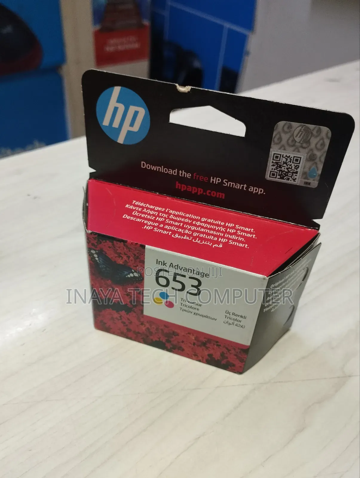Hp 653 Color Ink Catridge