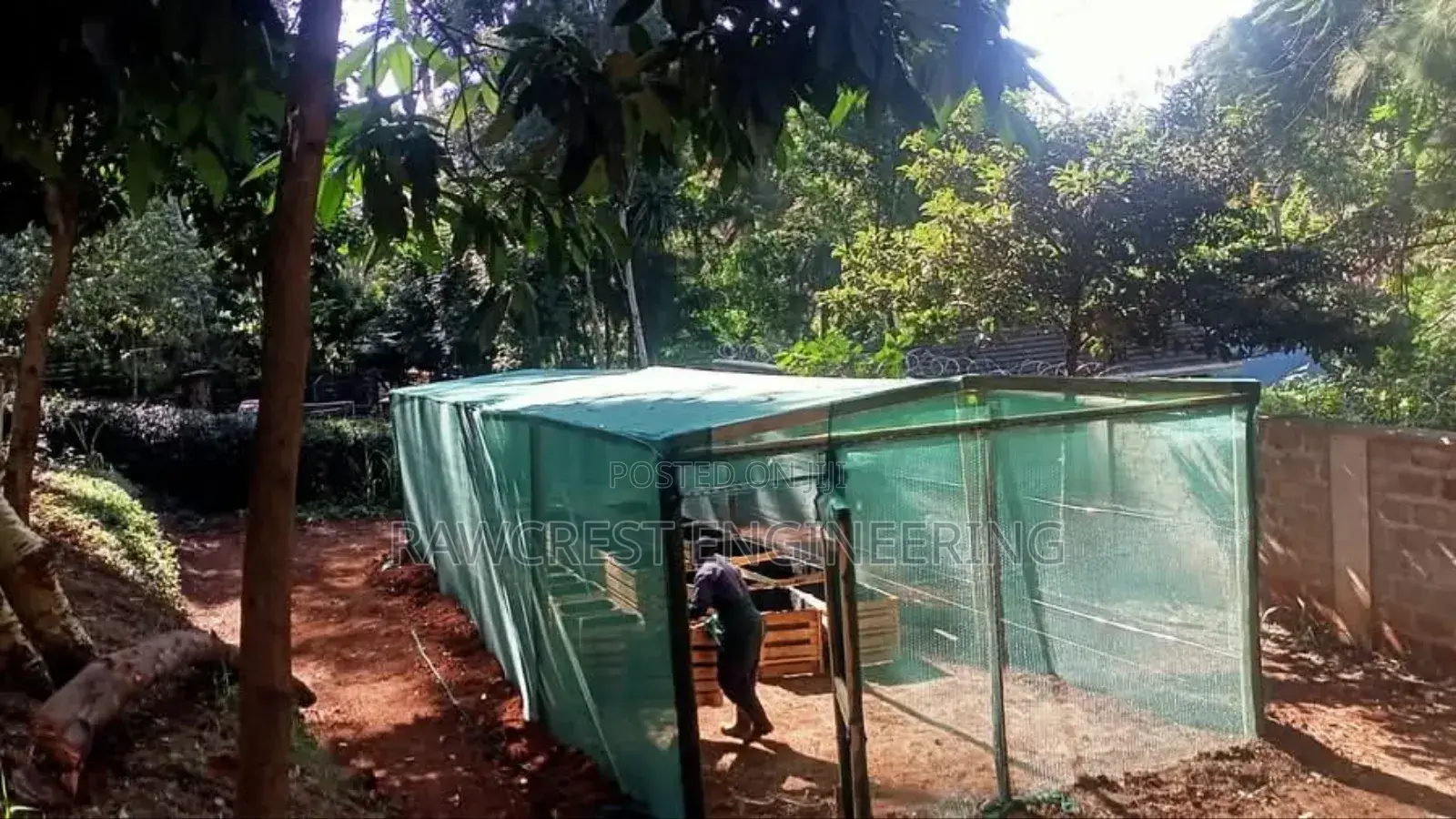 Shade Net Installation