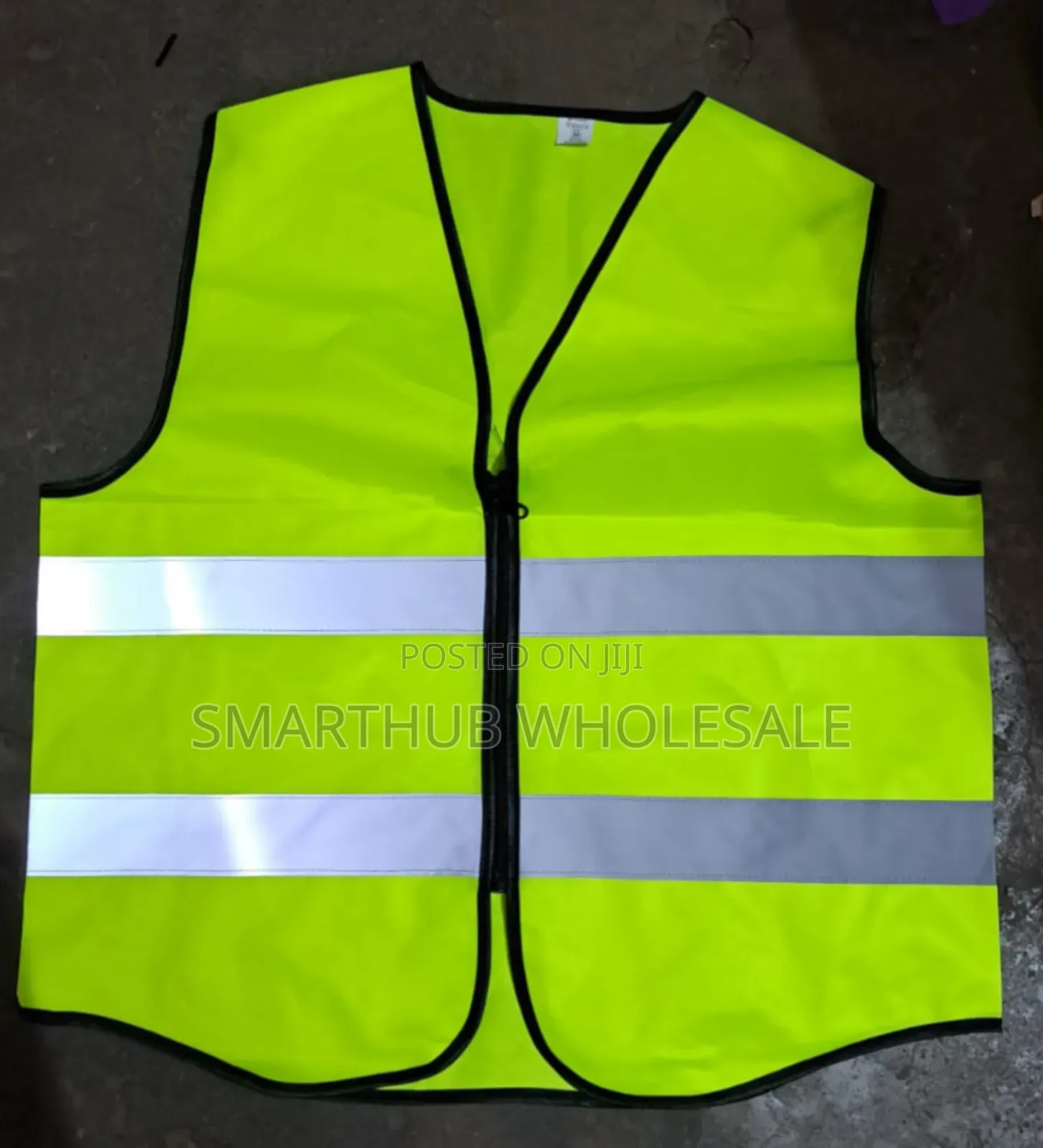 Reflectors Vest With Zip