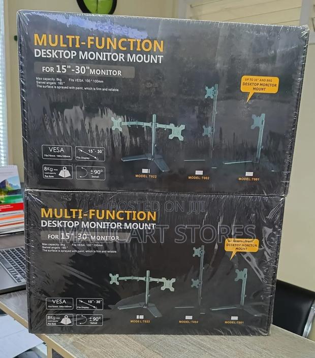Monitor Dual/Double Arm Mount for 15"-30"Monitor