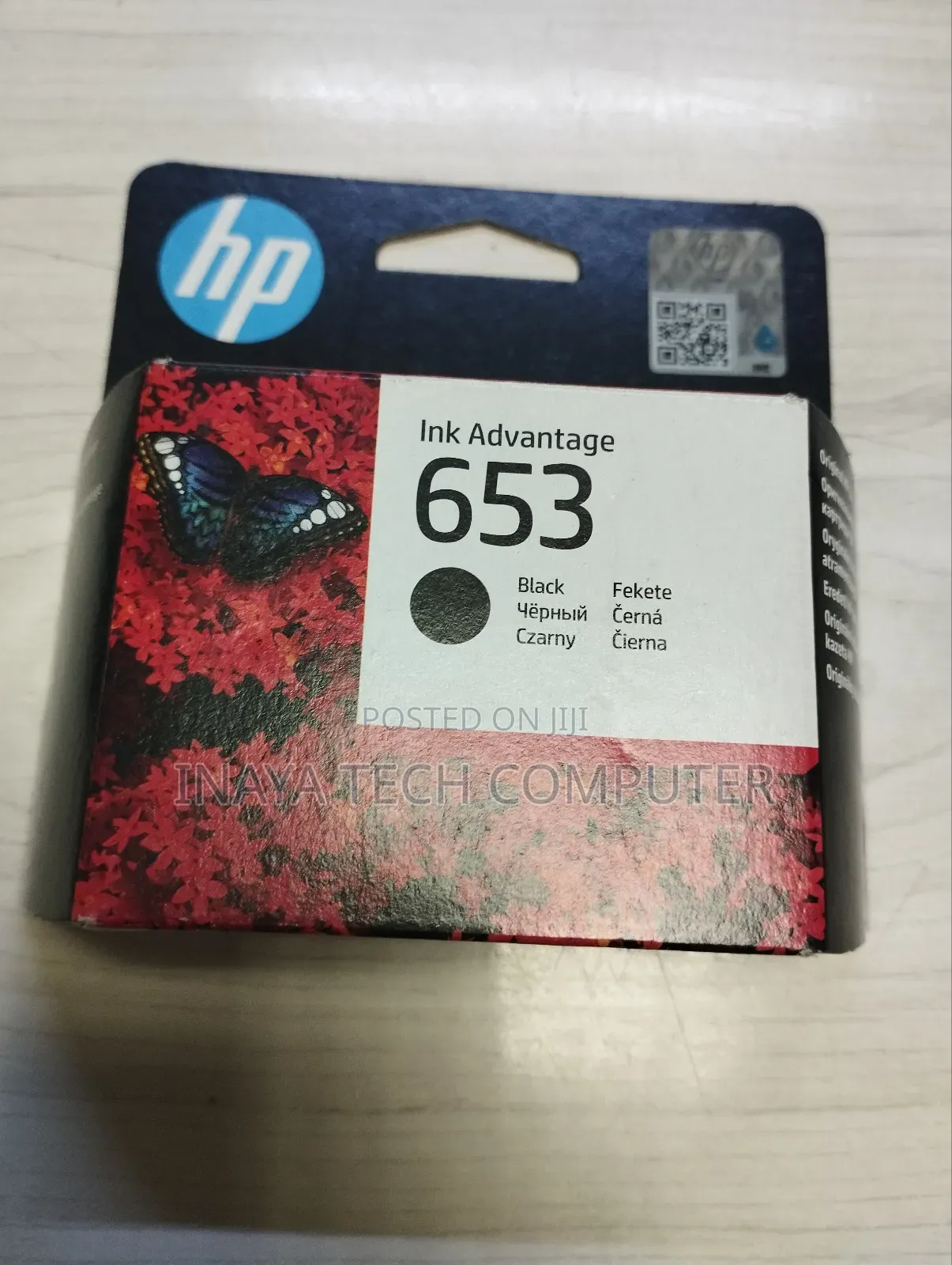 Hp 653 Black Ink Catridge for Deskjet 2875