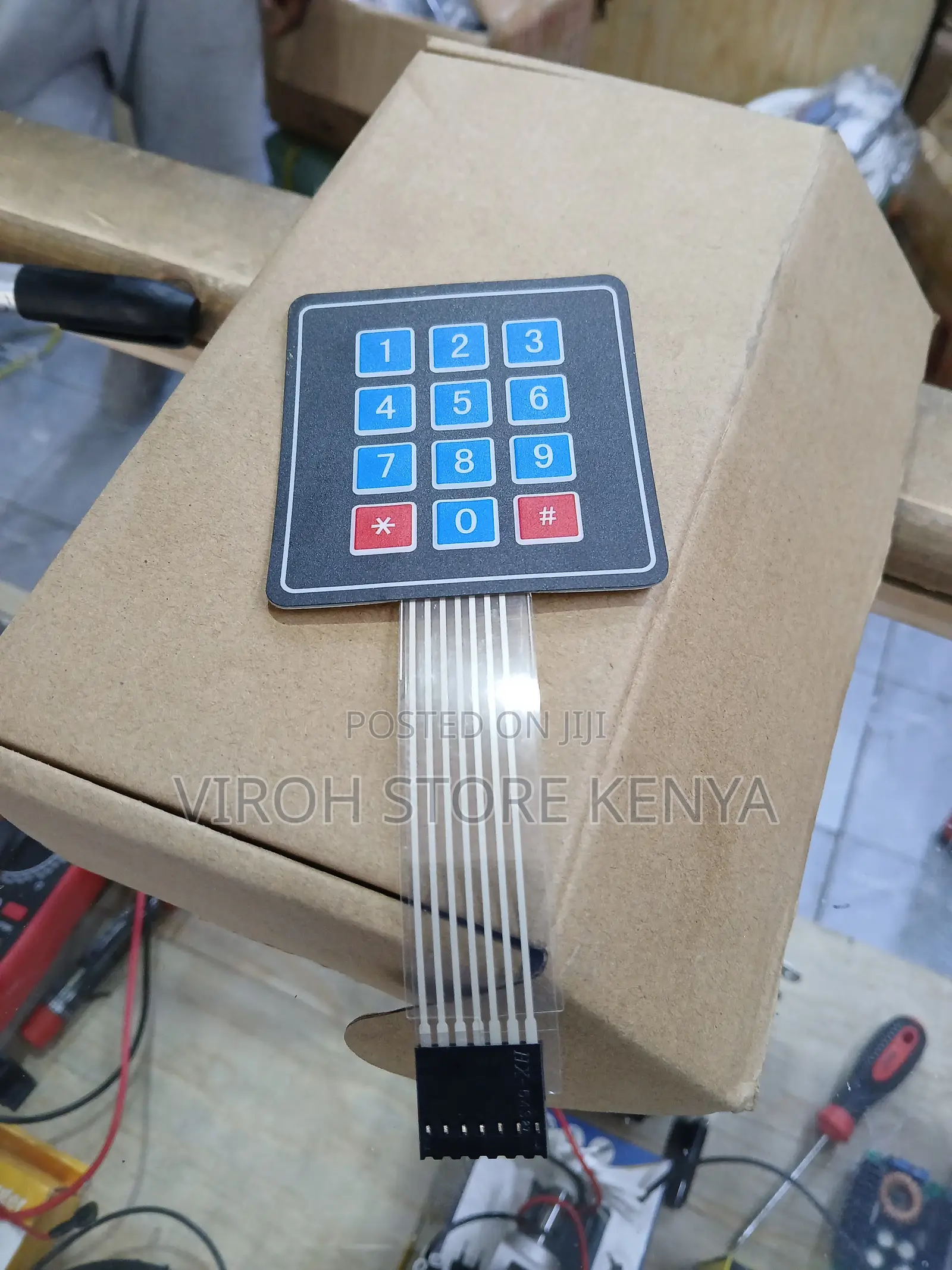 Arduino Keypad 3 X 4