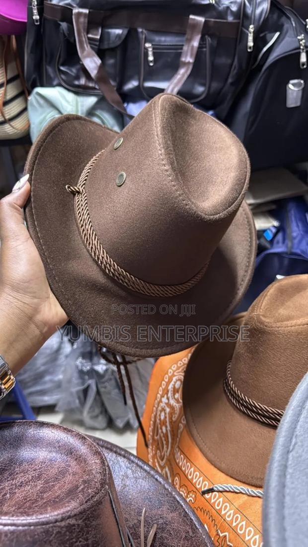 Brown, Grey, Kid's CBC Events Cowboy Hats - thumbnail 2