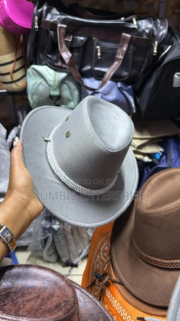 Brown, Grey, Kid's CBC Events Cowboy Hats - thumbnail 3