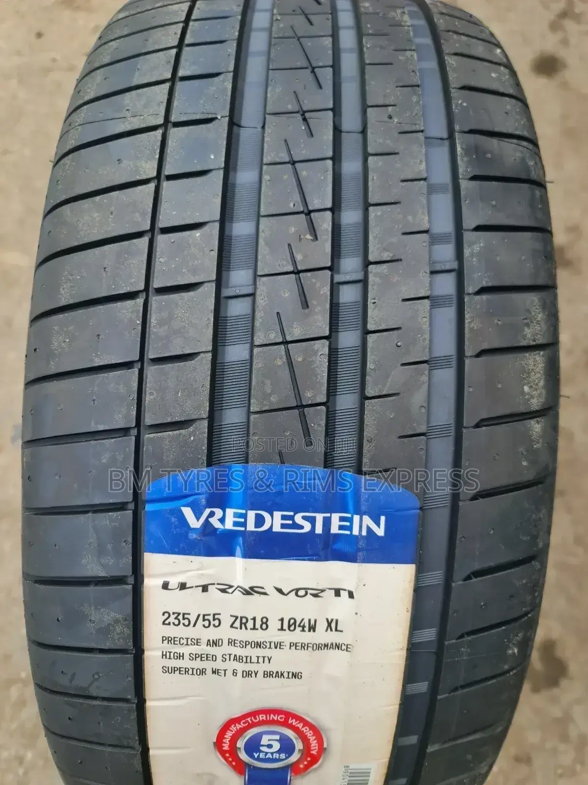 235 /55 R18 Vredestein Tyres (India)