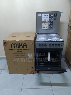 Mika 60*60 3gas+1rapid Hotplate Standing Cooker,1yr Warranty
