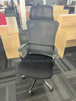 Orthopedic Chair:: Executive High Mesh Fixed Armrest Seat
