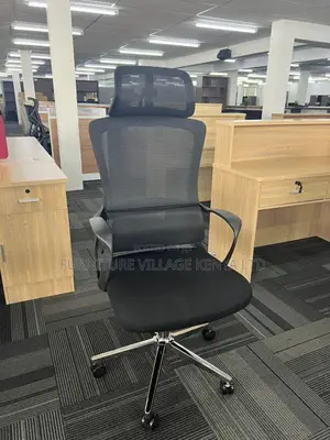 Orthopedic Chair:: Executive High Mesh Fixed Armrest Seat
