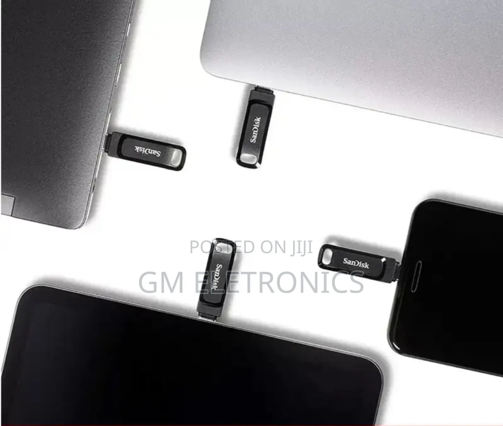 Sandisk 32gb Dual Drive Go–2-in-1 Usb Type-a Type-C Usb