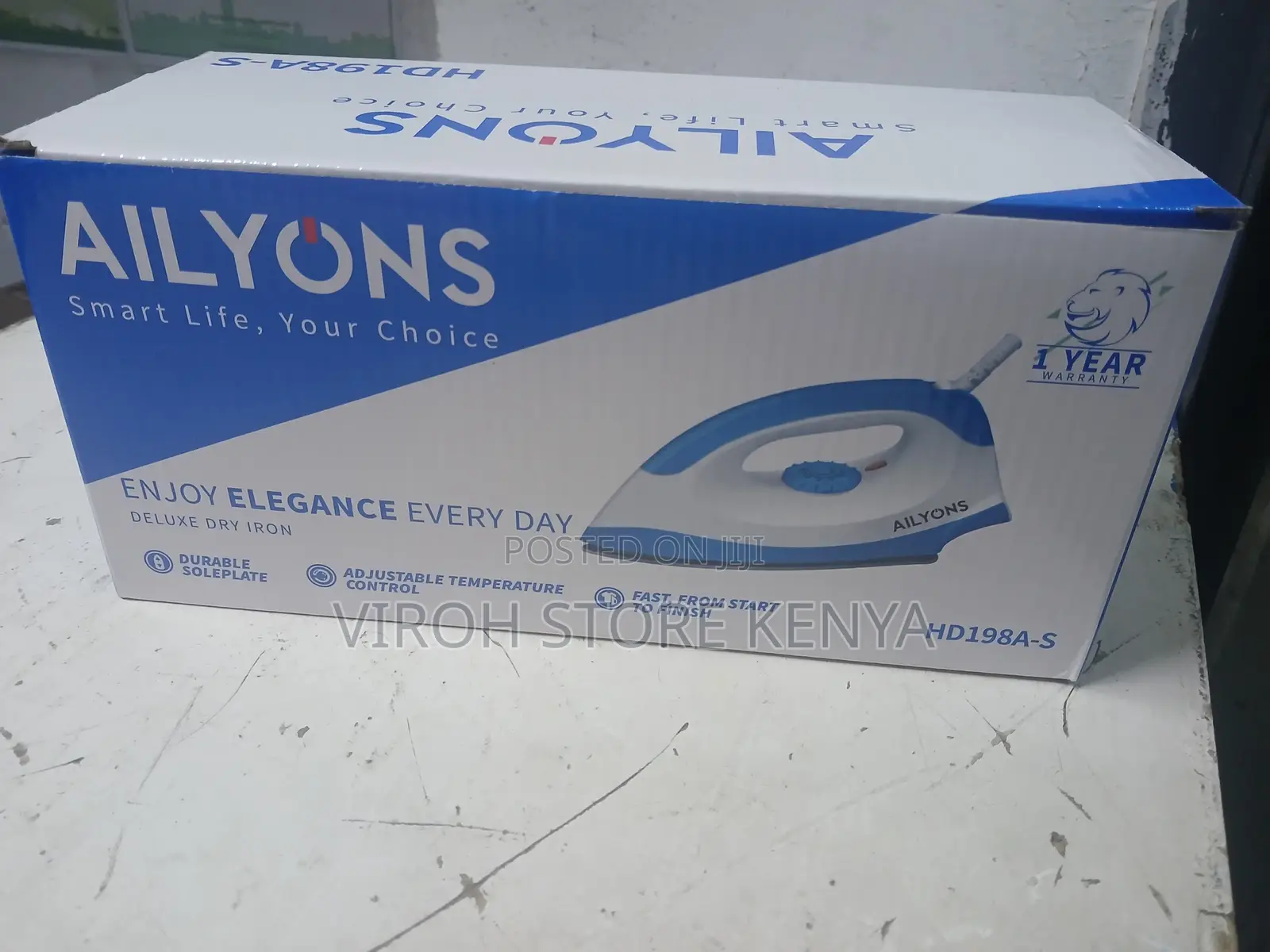 Dry Iron Box/Ailyons Dry Iron Box
