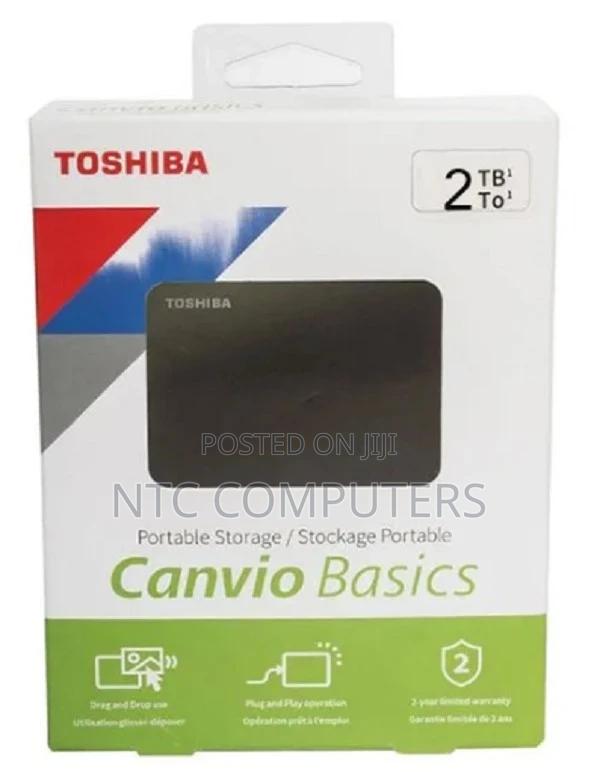 Toshiba Canvio Basics 2tb 2.5" External Hard Drive Usb 3.2 - main view