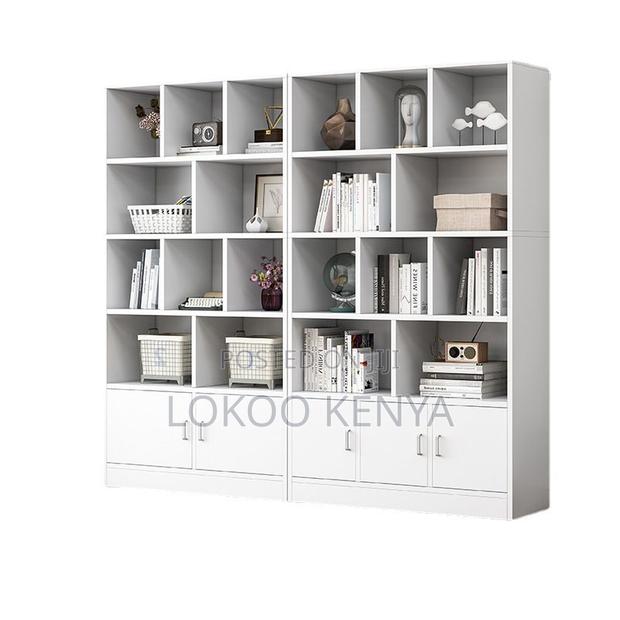 Office Desk: One-End Closed Storage Cabinet - thumbnail 4