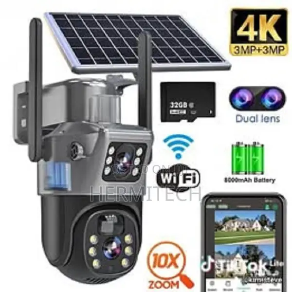 4g PTZ Dual Lens Screen Outdoor Ip66 Waterproof