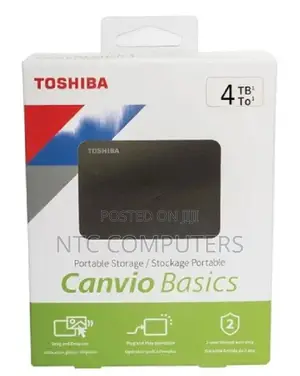 Toshiba Canvio Basics 4tb 2.5" External Hard Drive Usb 3.2