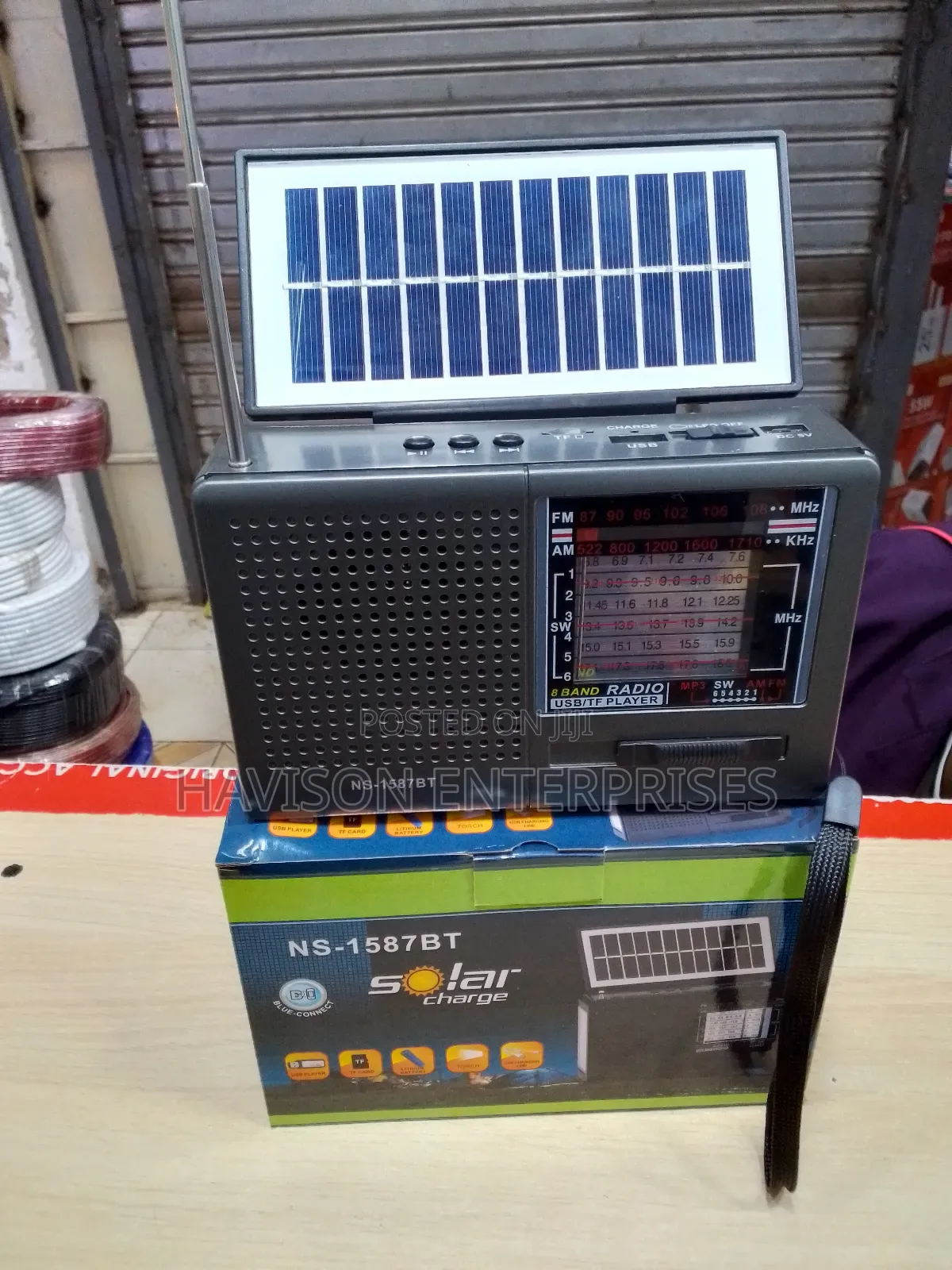Ns-1587 Bluetooth Solar Radio