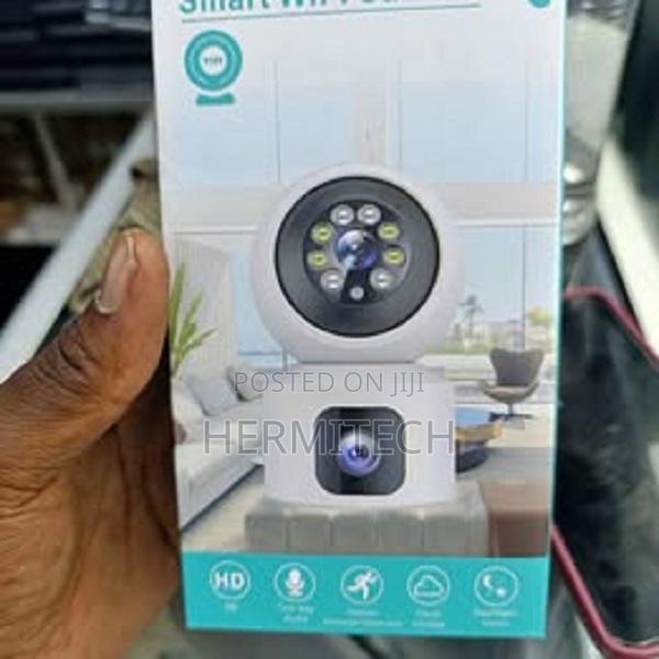 Dual Lens 2*2mp Home Ip Camera 2.4ghz Wifi Camera - thumbnail 2