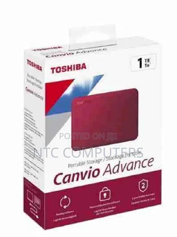 Toshiba Canvio Advance 1tb 2.5" External Hard Drive Usb 3.