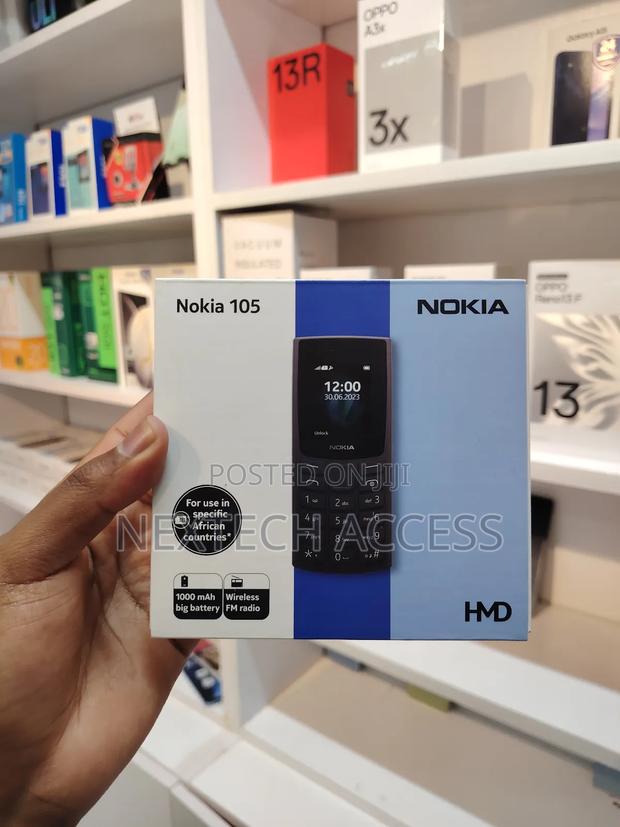 New Nokia 105 Black - thumbnail 2