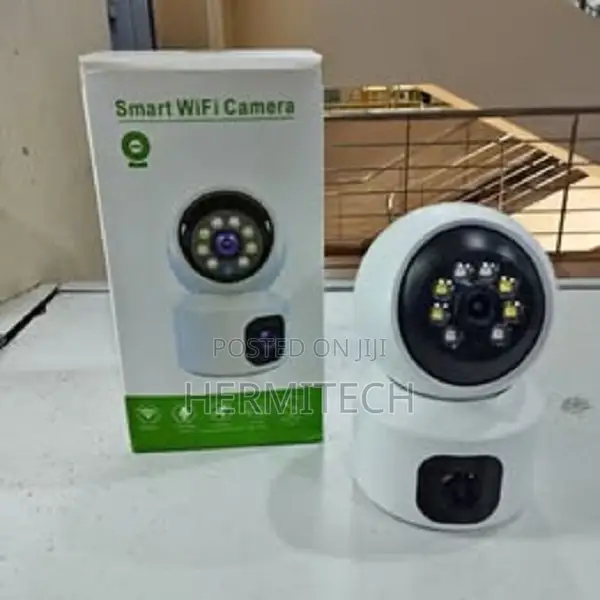 Dual Lens 2*2mp Home Ip Camera 2.4ghz Wifi Camera
