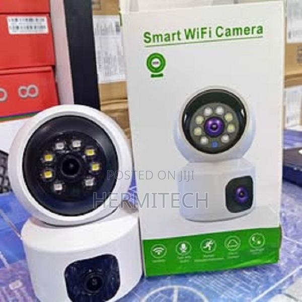 Dual Lens 2*2mp Home Ip Camera 2.4ghz Wifi Camera - thumbnail 4