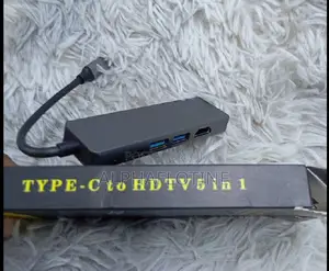 Type-C to HDTV 5 in 1 Multiport Adapter