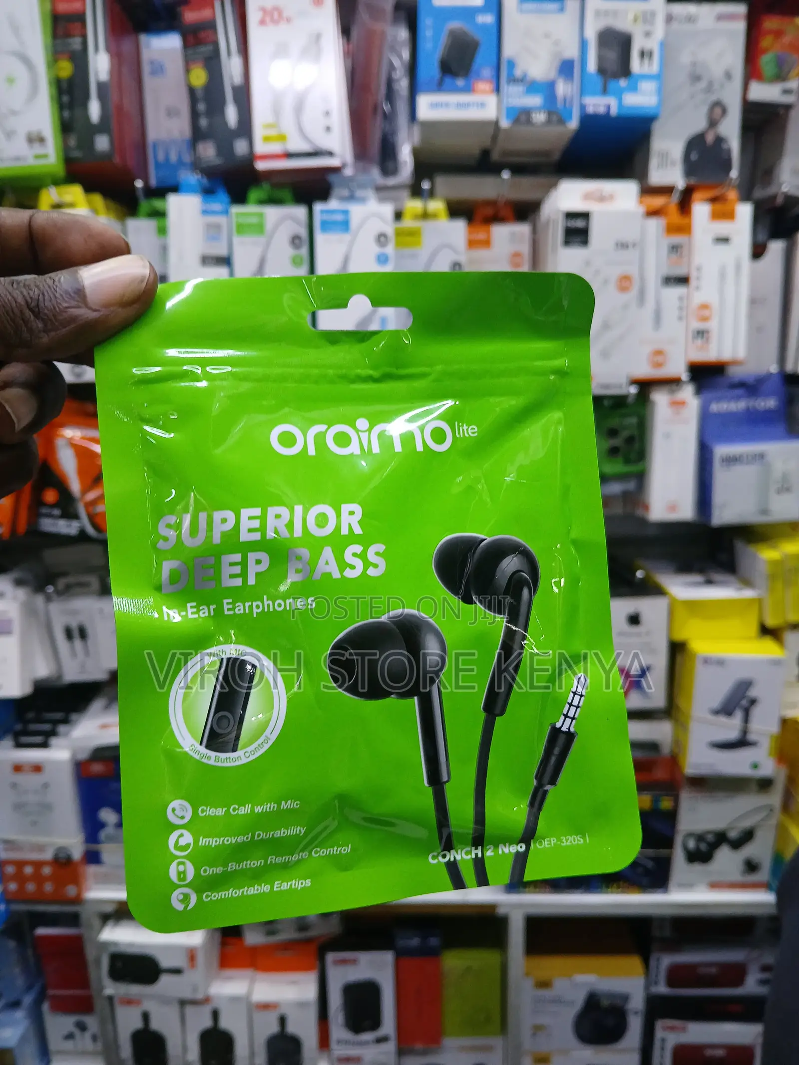 Oraimo Superior Bass Earphones