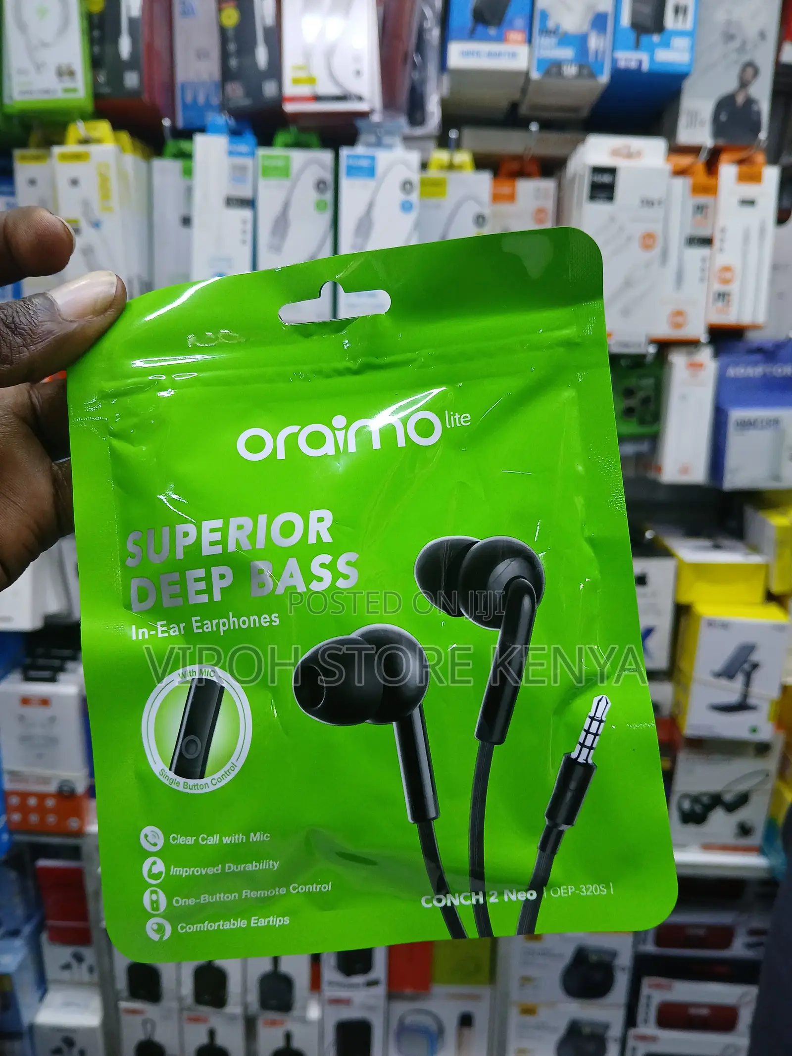 Oraimo Superior Bass Earphones