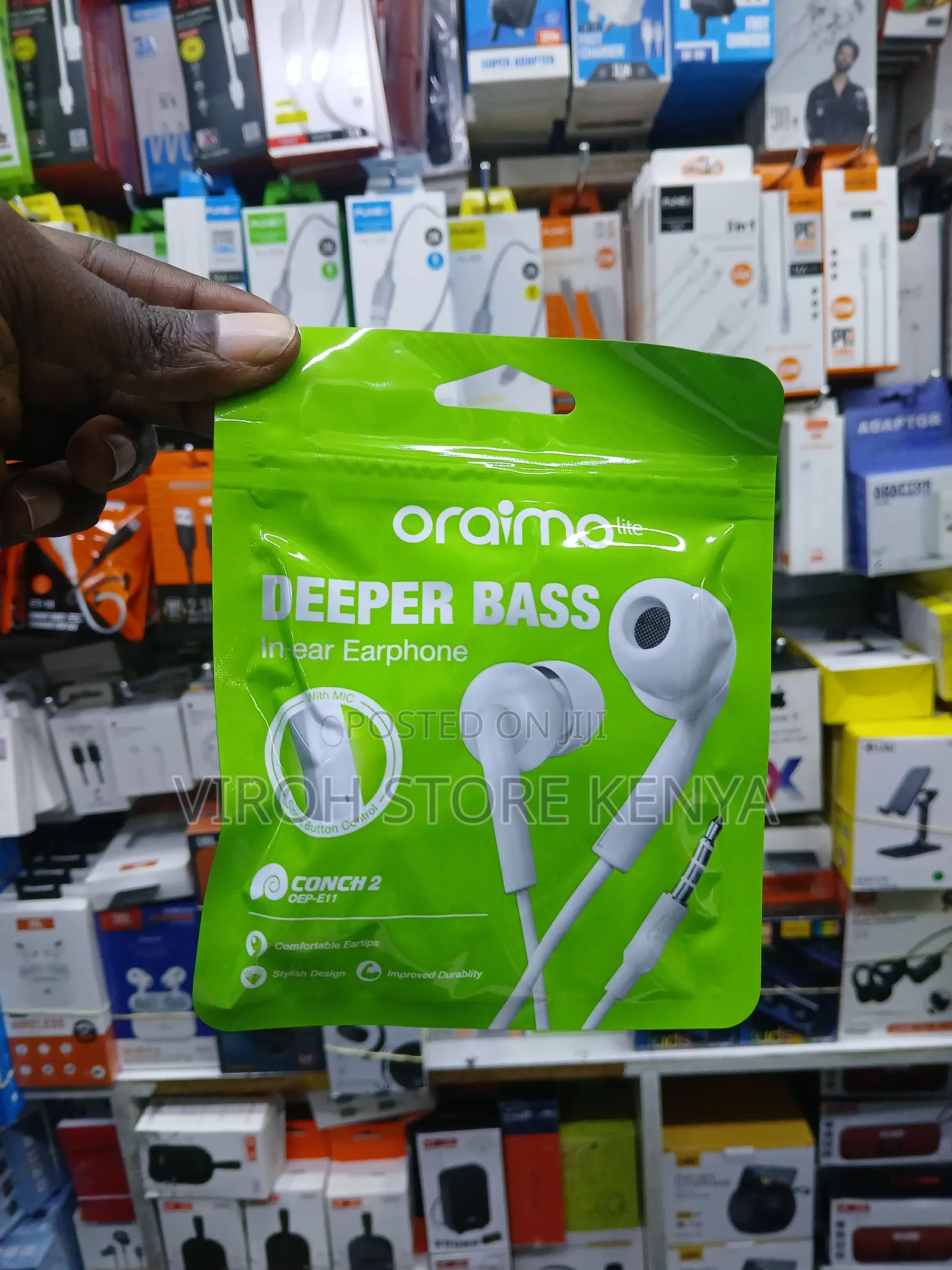 Oraimo Deeper Bass Earphones