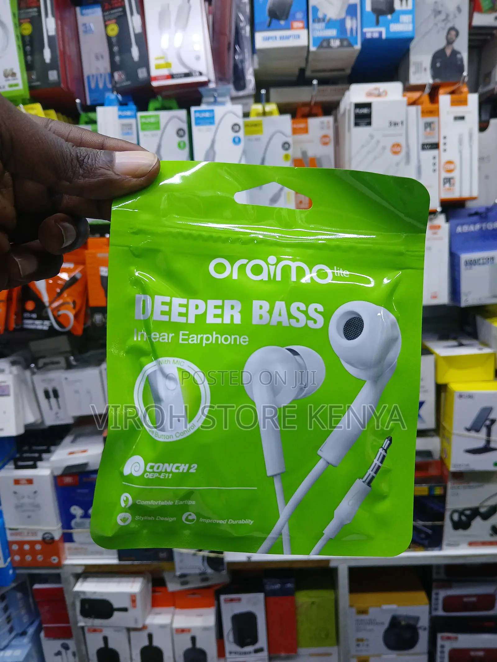 Oraimo Deeper Bass Earphones