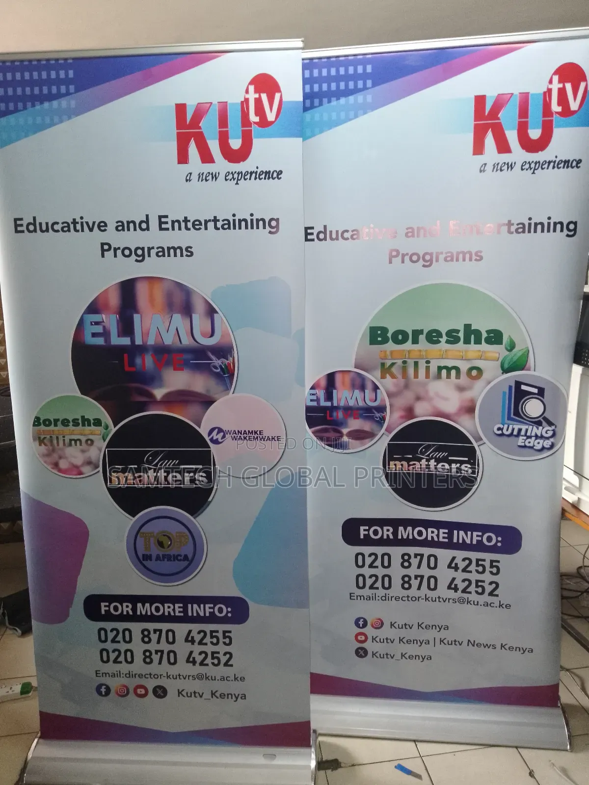 Top Tier Quality Broadbase Rollup Banner Printing