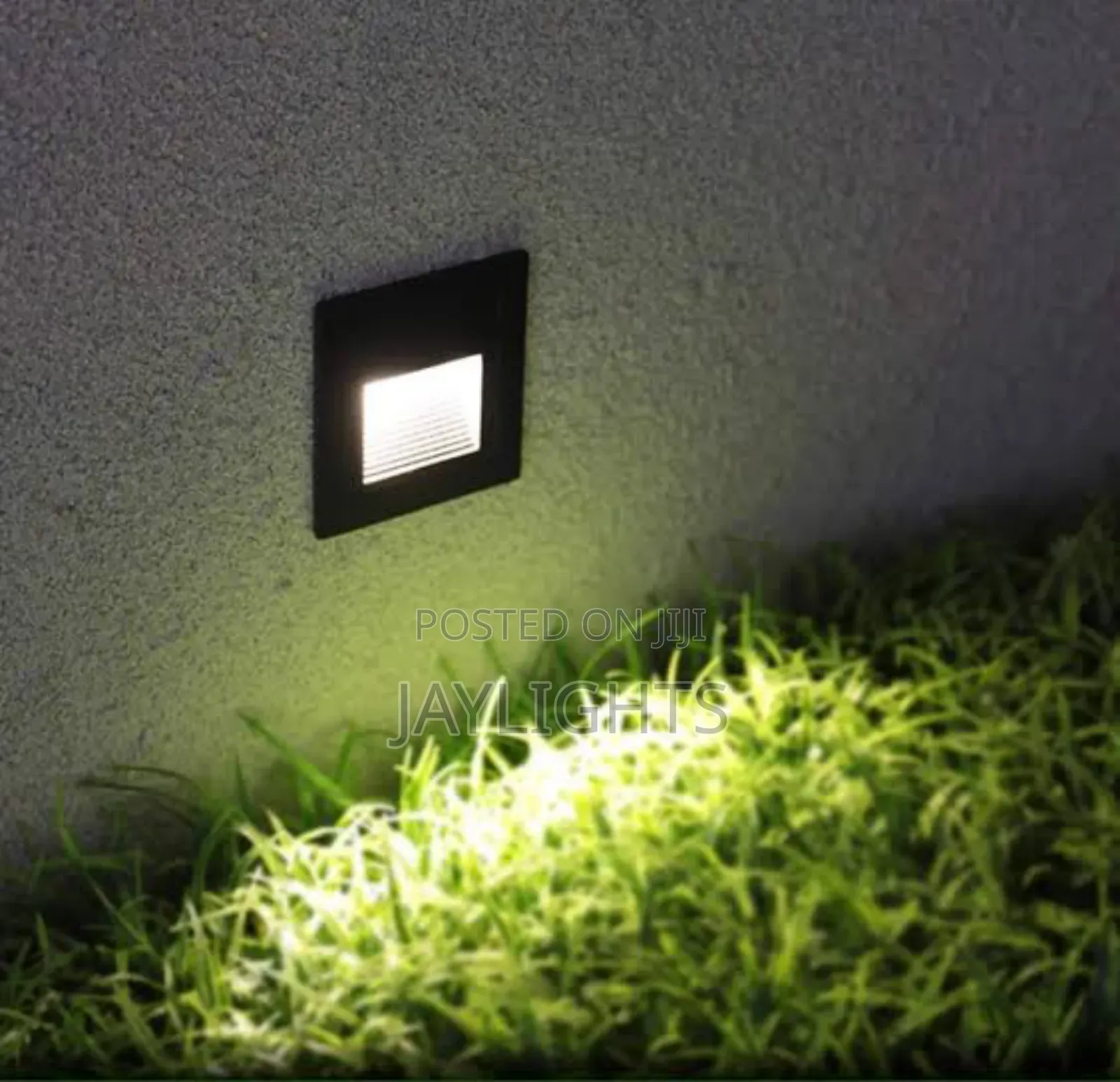 Soft Ambient Step Lighting for Smart Living Garden Light