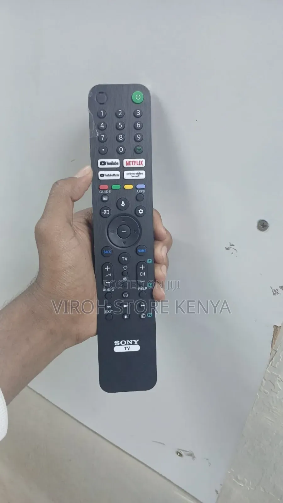 Sony Kd-55x80j Tv Remote Control With Voice