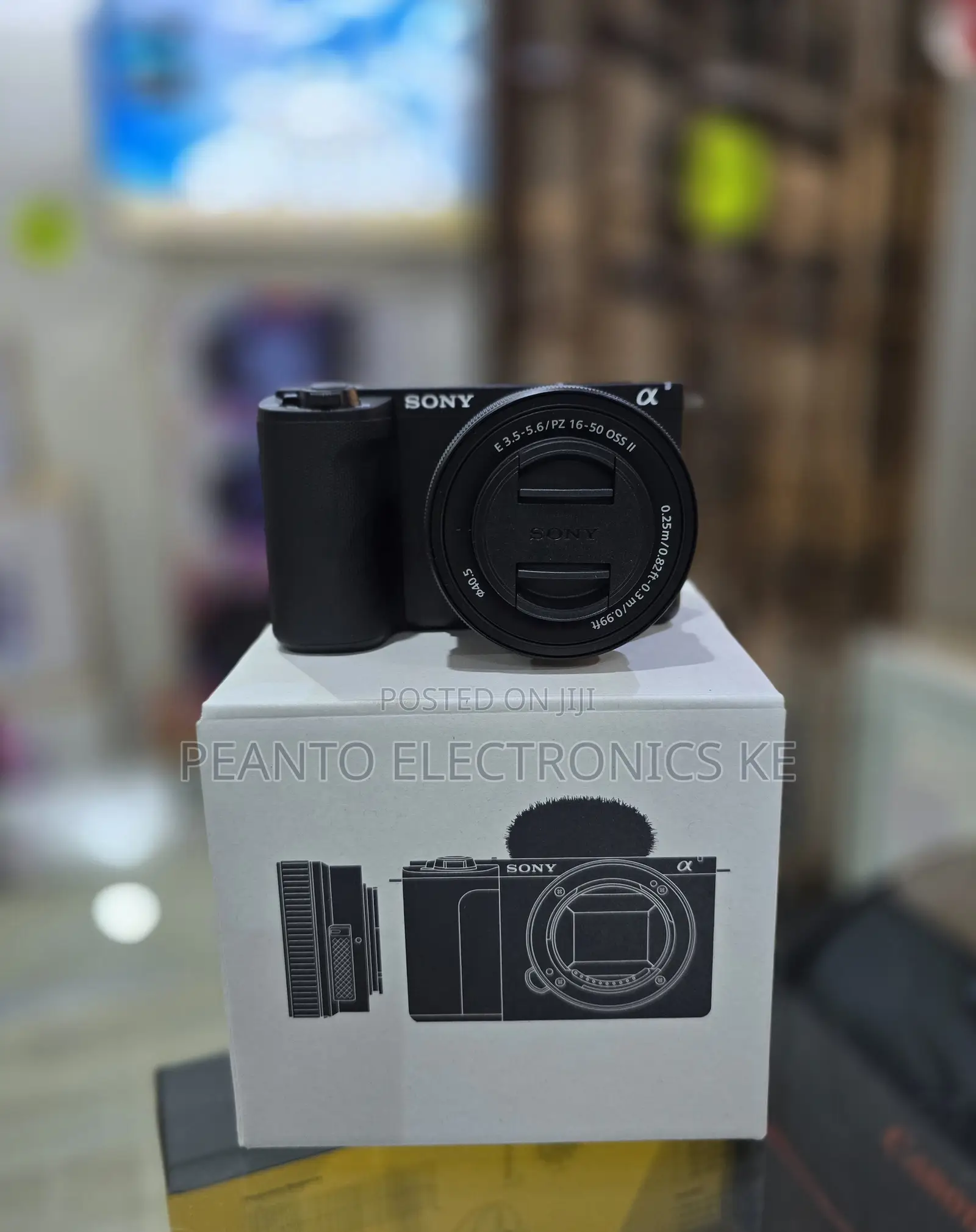 Sony Zv-E10 Mirrorless Camera With 16-50mm Lens