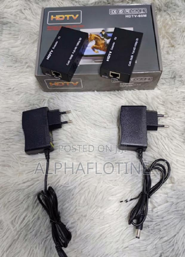 Hdmi Extender 60m Audio Video 1080p Over Cat5 Cat6