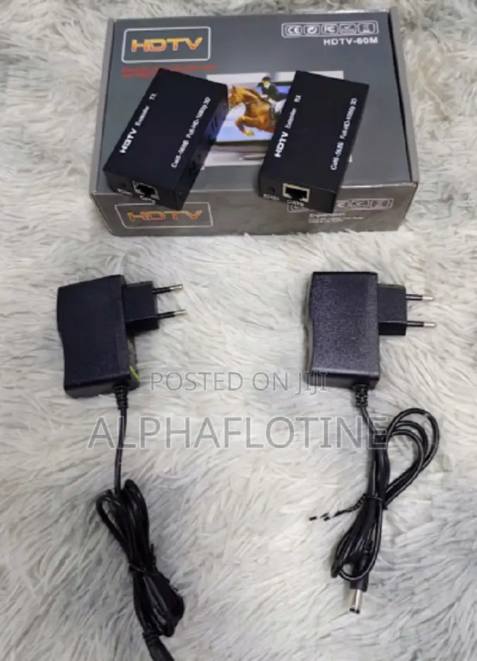 Hdmi Extender 60m Audio Video 1080p Over Cat5 Cat6