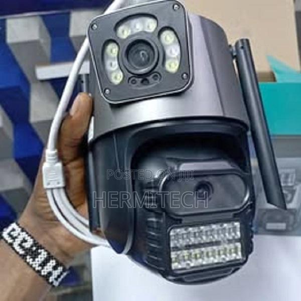 Dual Lens 4g/Lan Outdoor CCTV Camera - thumbnail 3