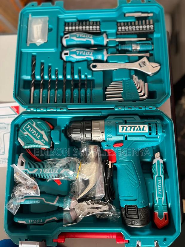 Total Cordless Drill Tool Set Total 89pcs Tools Set