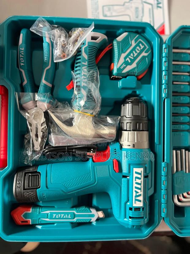 Total Cordless Drill Tool Set Total 89pcs Tools Set - thumbnail 5
