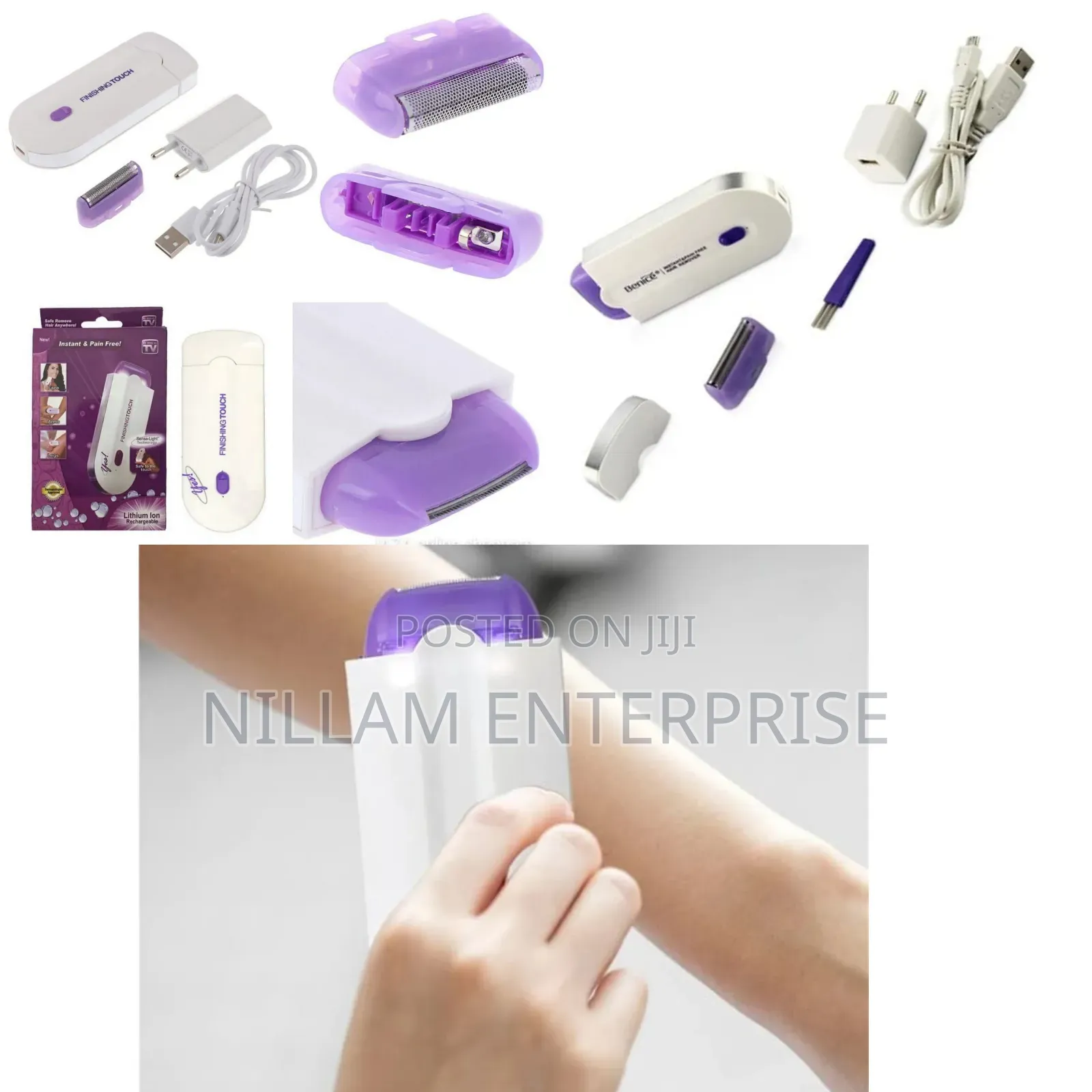 Electric Face Body Painless Hair Remover*