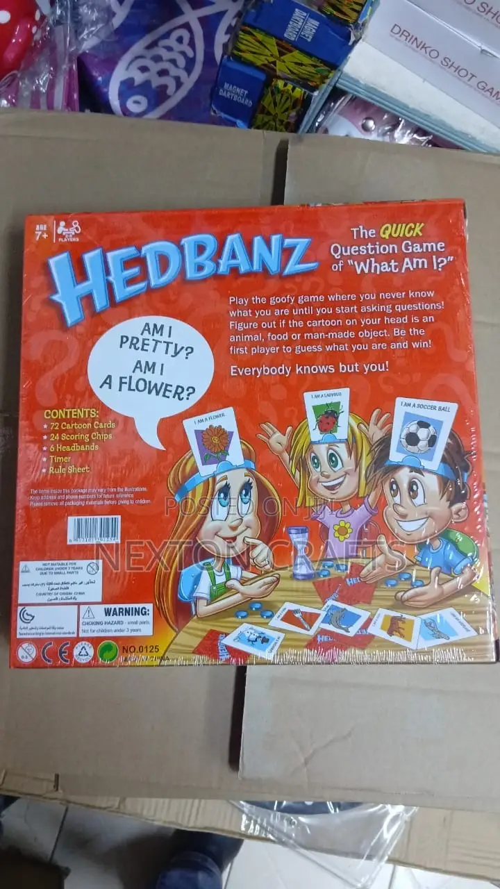 Hedbanz Card Game