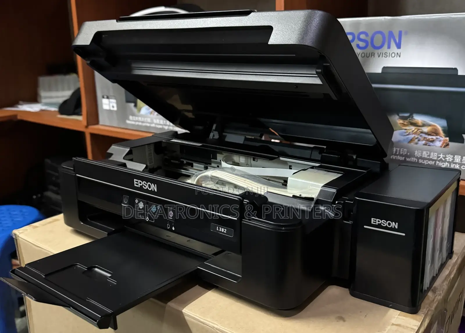 Epson L382 With a Sharp Nozzle Check
