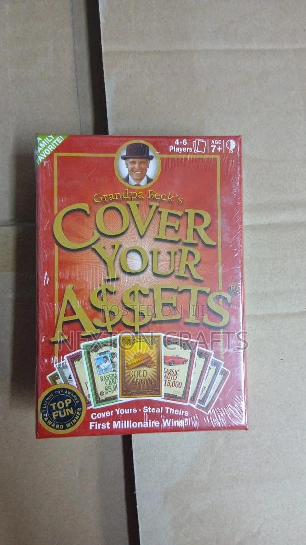 Cover Your Assets Game - main view