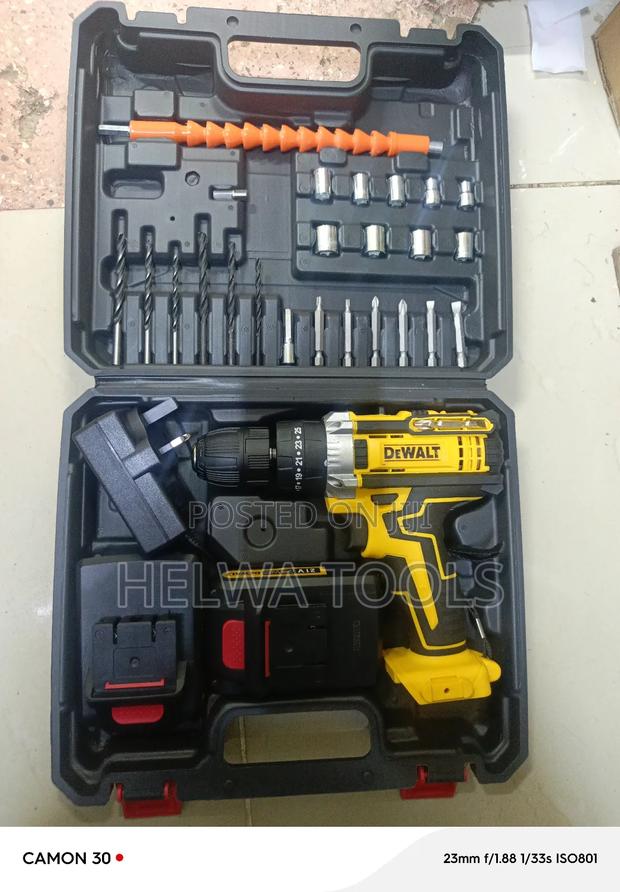 Cordless Rechargeable Drill Dewalt