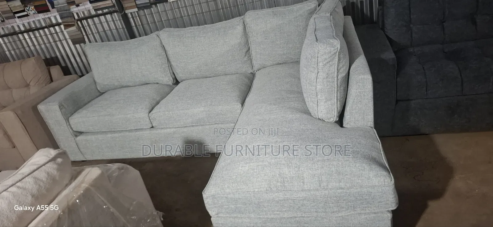 6 Seater L Shaped Sofa